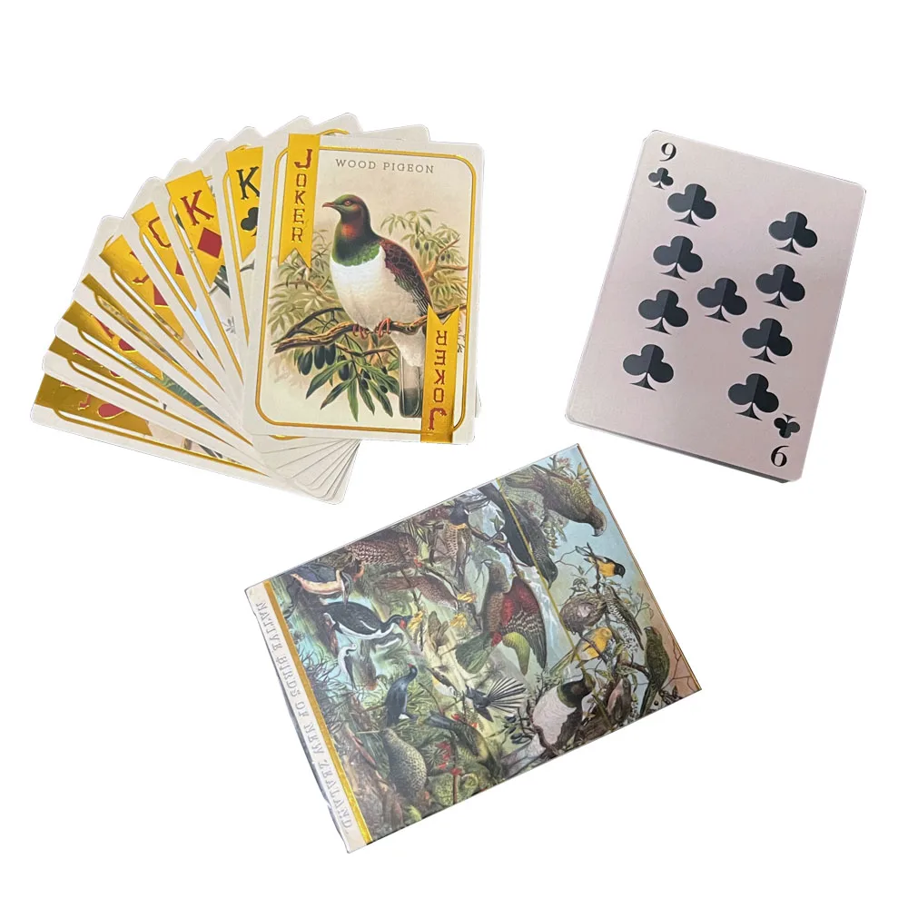 Playing Cards Custom Design Playing Card Case With Gold Foil
