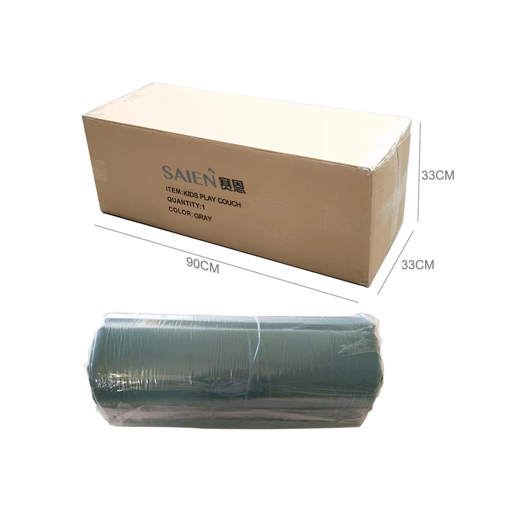 SAIEN New Modern Washable Cover Play Bedroom Children Mattress Foam Foldable Builds Children Foam Sofa Modular Kids Play Couch