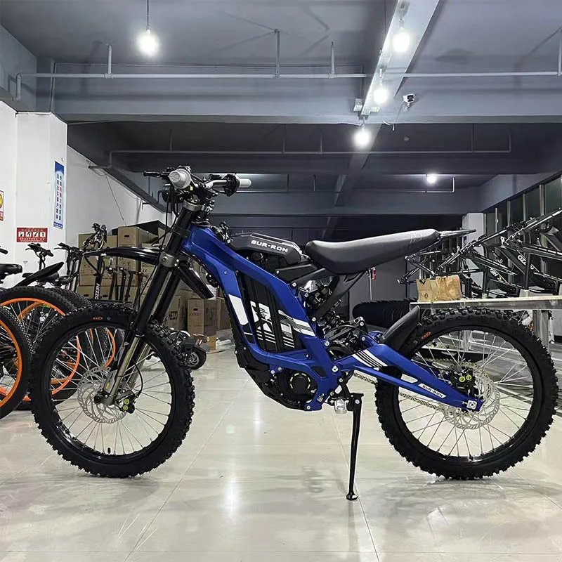Electric Motorcycle 6000W 40ah Adult Off-road Electric Motorcycle Light Bee Dirt Bike 2024
