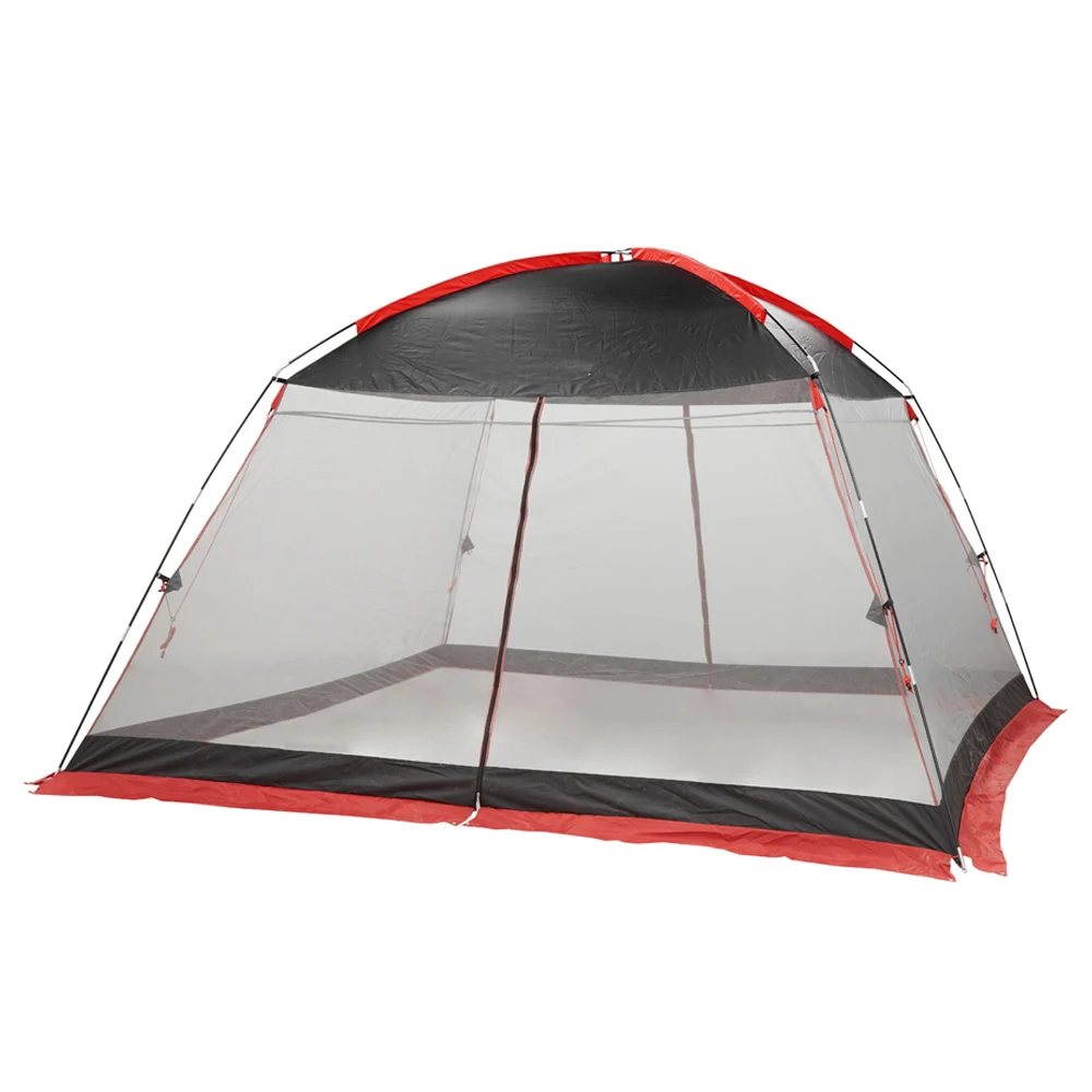 12 FT X 12 FT Portable Screened Mesh Net Wall Canopy Tent Dome Screen House for Patios Outdoor Camping Activities