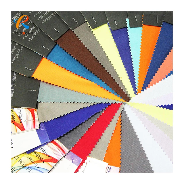 Uniform Twill China Manufacture Polyester 100%poly,polyester / Cotton Workwear Uniform Plain Dyed Woven Customized Color Fabric