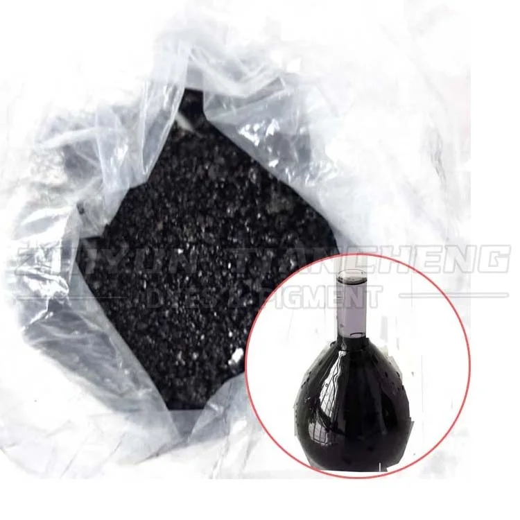 Acid Black 2 Nigrosine Black Dye Crystal for Leather and Ink dyestuff