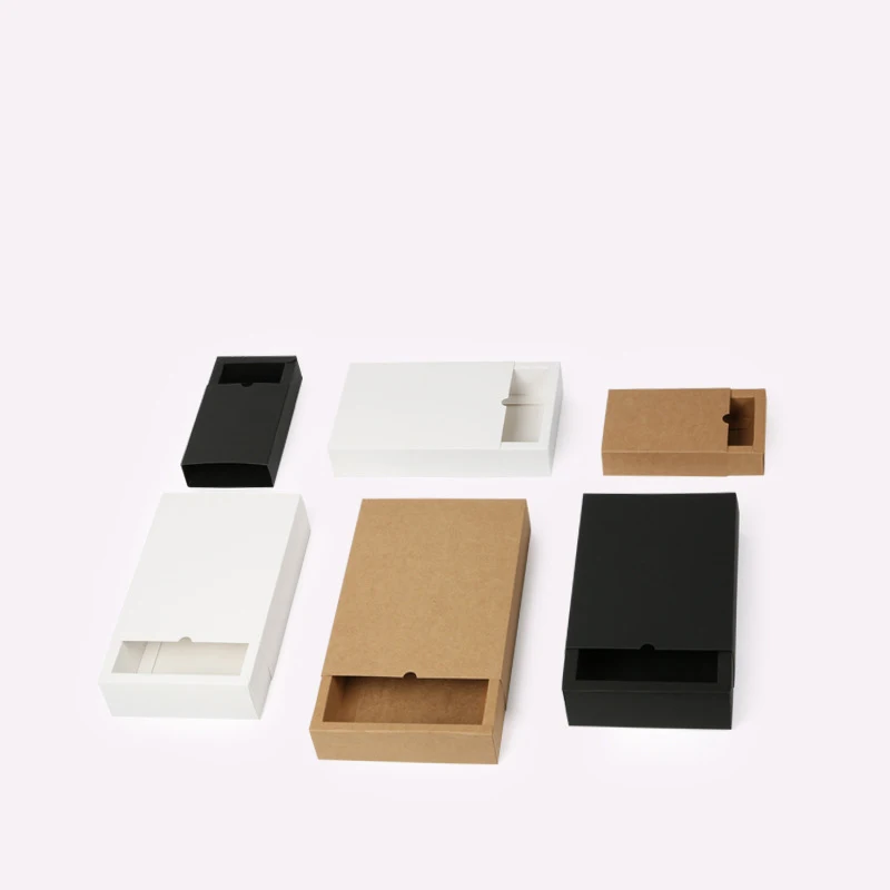 High Quality Custom Packaging Drawer Carton Box For Jewelry Open Slide Sliding Smart Watch Products Packaging
