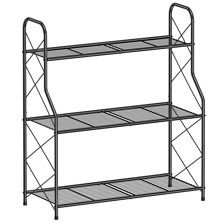 Plant Stand Rack 3 Tier Indoor Outdoor Multiple Holder Shelf,Black _ Patio, Lawn & Garden.jpg
