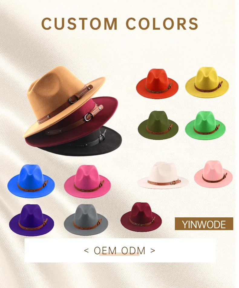 FREE SHIPPING 2011 2022 PRINTED winter textile womens cashmEre flat fedora felt brim hats for women with warm fleece lining