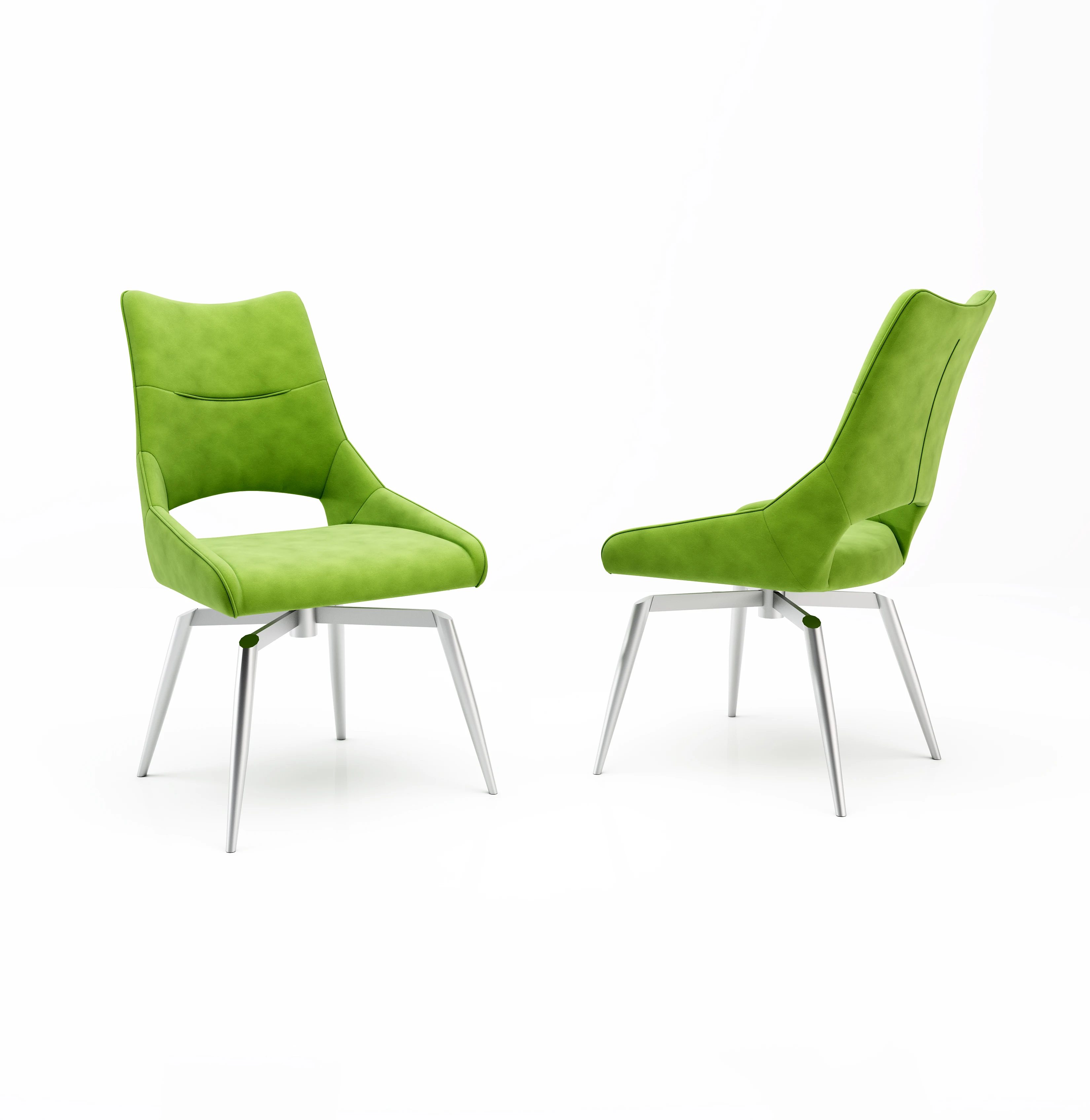 Spinning my way through this meal like a boss, thanks to this dining revolving chair!