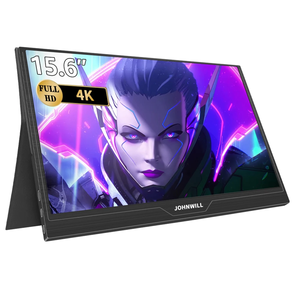 15.6 inch 4K Portable Monitor 1080P Touch screen Gaming Monitor USB C HD-MI for Switch Smartphone Laptop PS4 switch raspberry pi