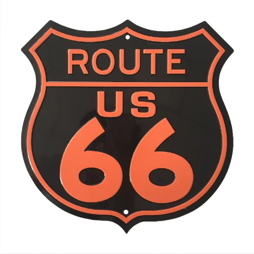 Customized  Embossed Logo Home Decor Street Sign Bar Tin Sign Metal Sign