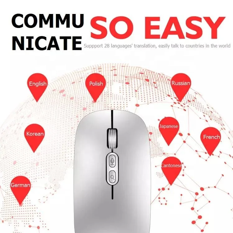 Pogo Factory Price M103 Dual Modes Slient 2.4G Smooth keyboard Mouse Gaming Mouse Wireless Mouse Blue Teeth Mice