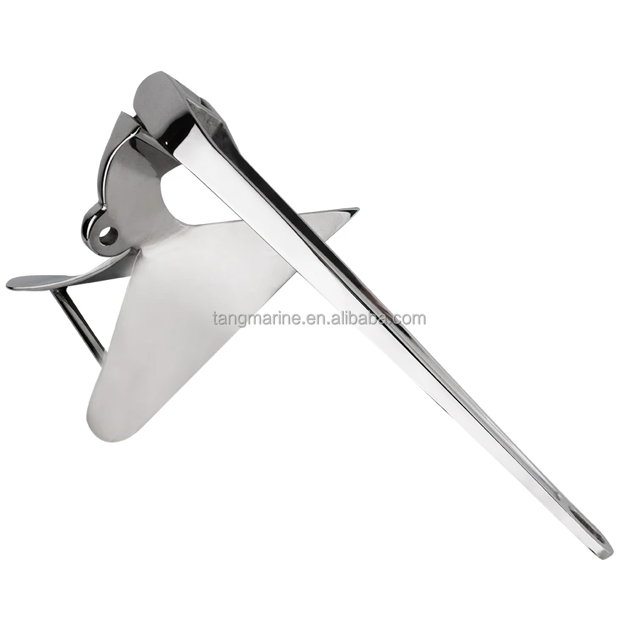 Top Manufacturer Marine Hardware AISI316 Stainless Steel Boat Plough Anchor For Sale