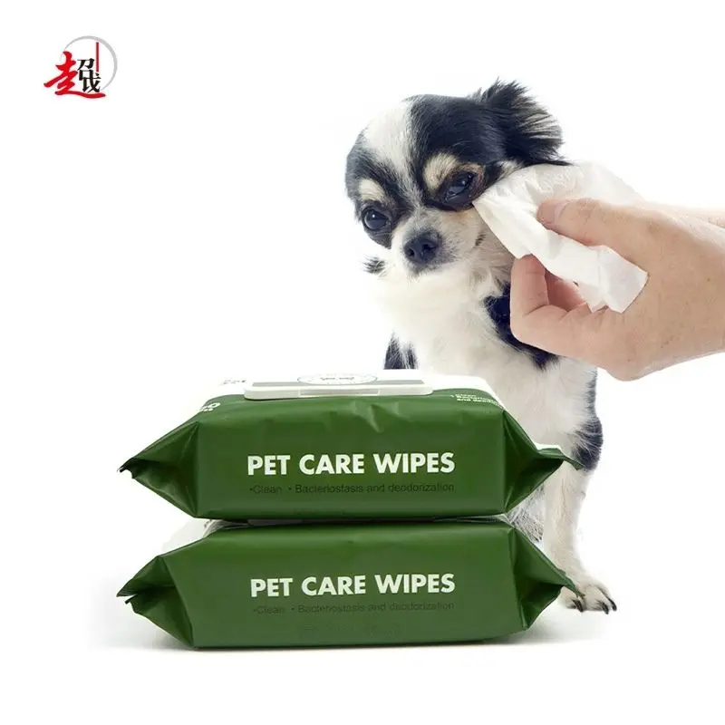 big size animals cats care  dog disposable towels For Cleaning pet wholesalewet wipes