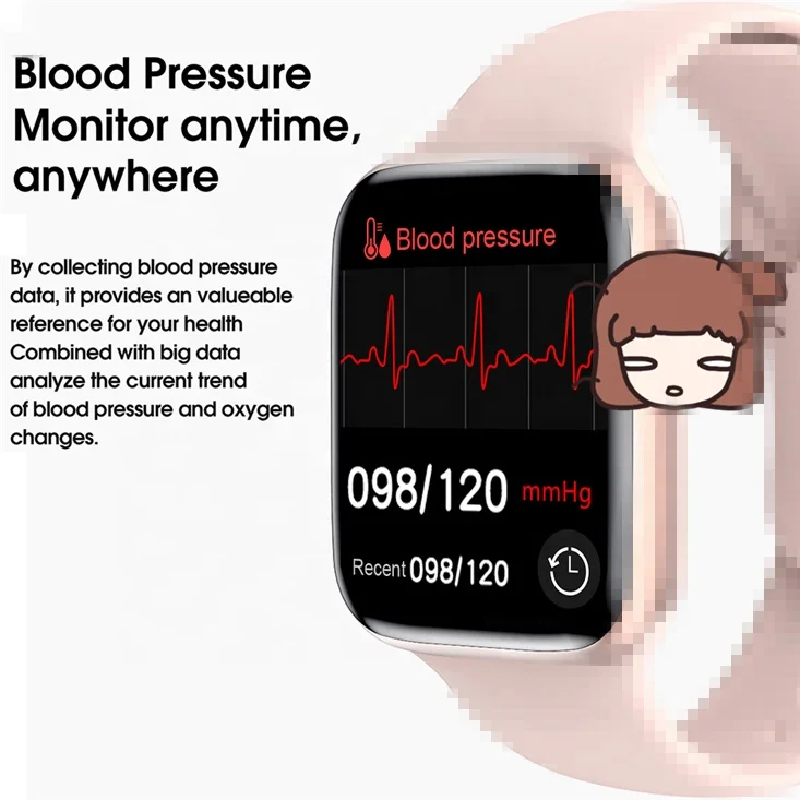 Smart watches Series 6 BT Call Heart Rate reloj inteligente waterproof heart rate samartwatch w26 smart watch for android IOS