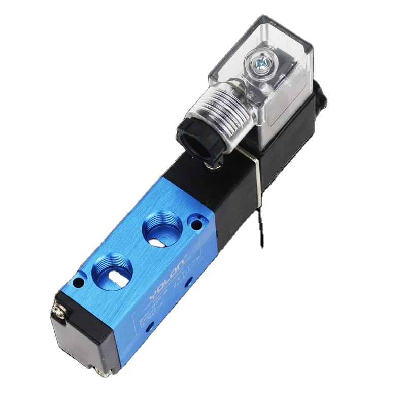 YOLON 4V210-08 DC24/AC220V  5 Way 2 Position Pneumatic Air Control Solenoid Valve La valvula electromagnetica
