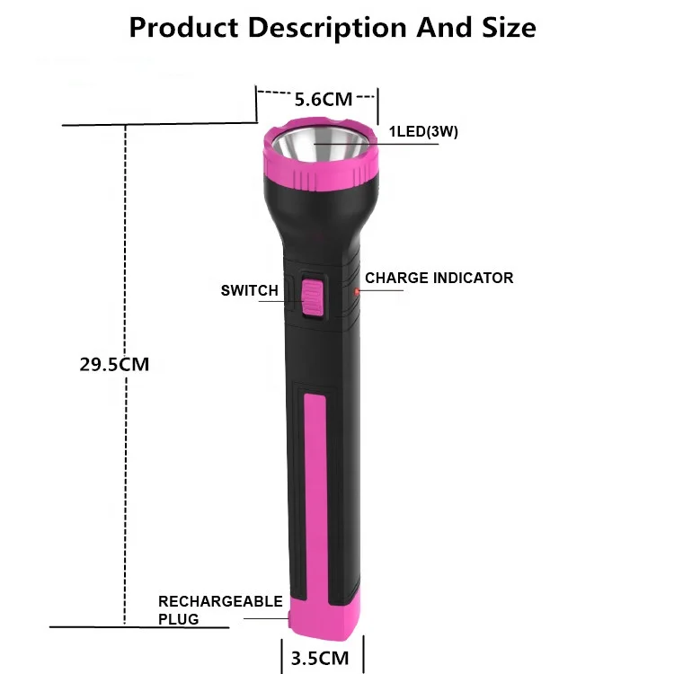 JOYKALY Brand Wholesale Cheap Price Hunting Powerful Rechargeable Flash Light LED