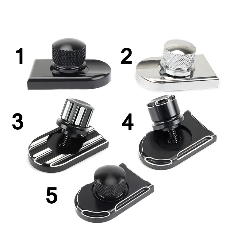 Factory price Motorcycle Rear Fender Seat Bolt Tab Screw Nut Knob Cover For Harley Touring Road King Sportster XL 1996-2022