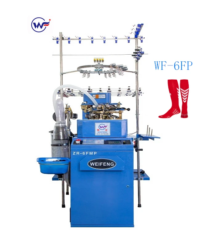 
ce certification plain football sock making machine for manufacturing cotton football socks in china 