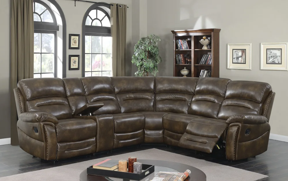 Frank Furniture European Morden air Leather Recliner Sofa Sets Furniture Living Room Set