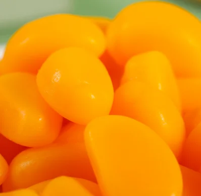 HACCP/BRC Certificate peach and mango Peeling gummy candy Jelly fruit Casings gummy candy