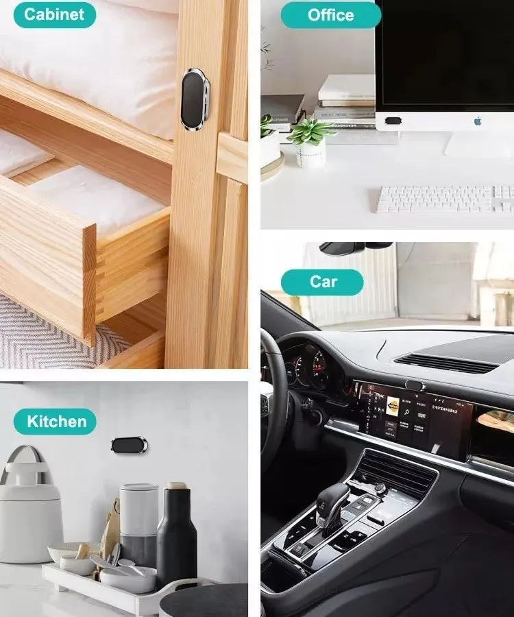 New Strong Magnetic 360 Rotating Universal Mini Phone Holder For Car Multi-function cell phone Bracket