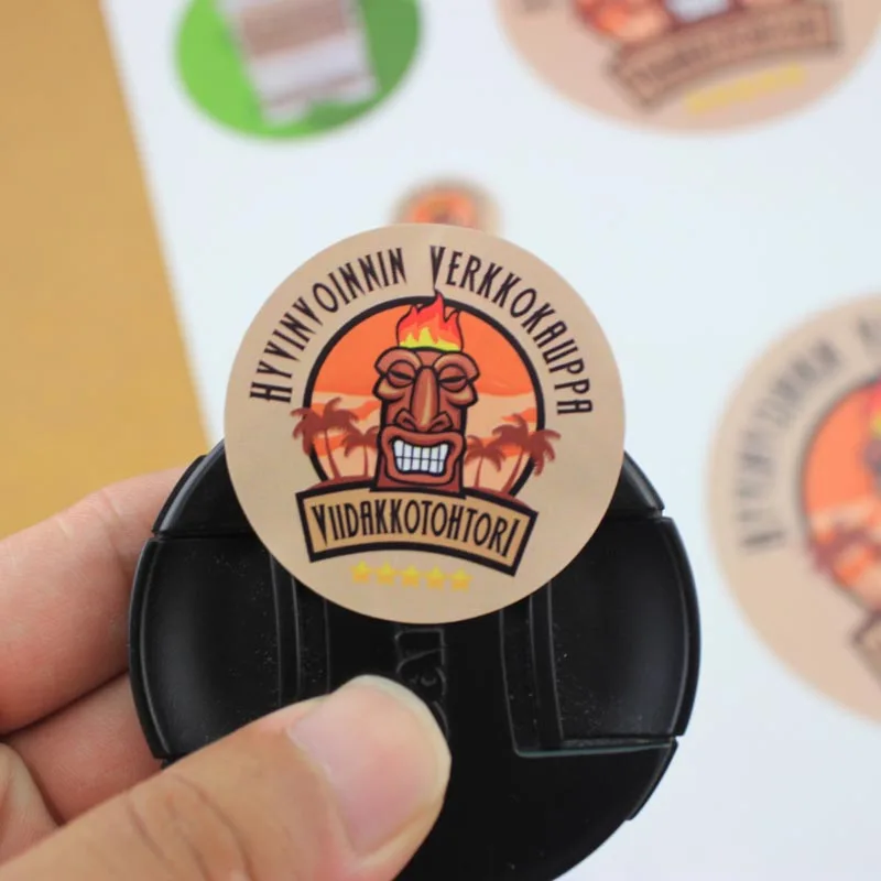 printing matt lamination round roll labels, Red Label Whisky,Printing Private Label,For Wine Glass Botllles