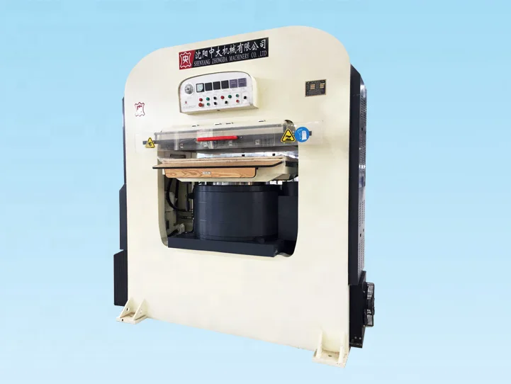 Hydraulic Leather Embossing Machine of Tannery Stainless Steel Provided Automatic None Woven Leather Making Machines 10kw 380V