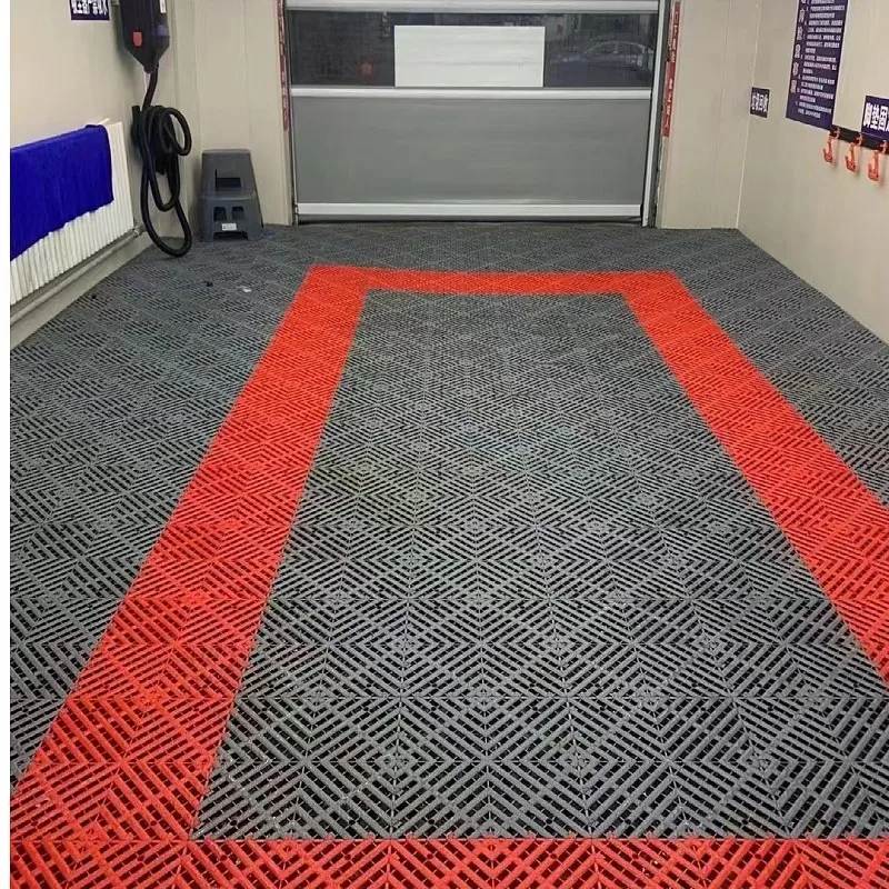 Garage floor non skid paint  garage floor tiles plastic pp interlocking  garage floor tiles free shipping to us