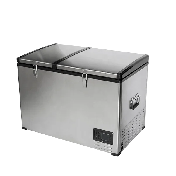 Alpicool BCD125 4,4 cu.ft./125L, работающего на постоянном токе 12 В/ac кемпинг холодильник с морозильной камерой холодильник с компрессором