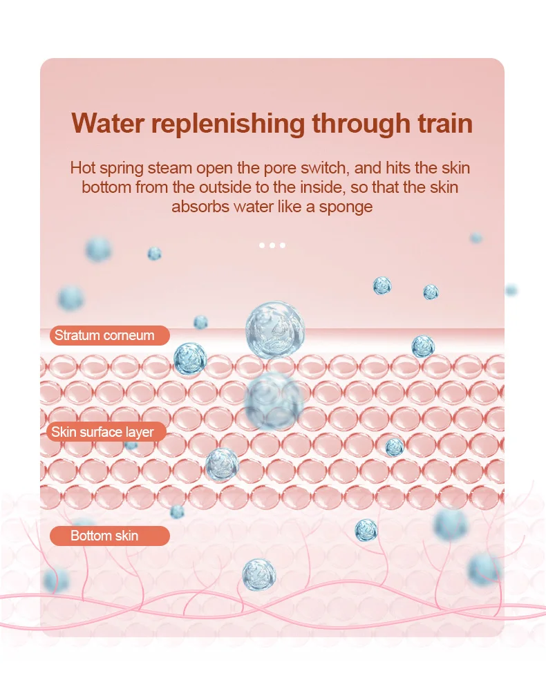 Trending Customizable Large Nozzle Big Mist Nano Hot Mist Facial Sprayer