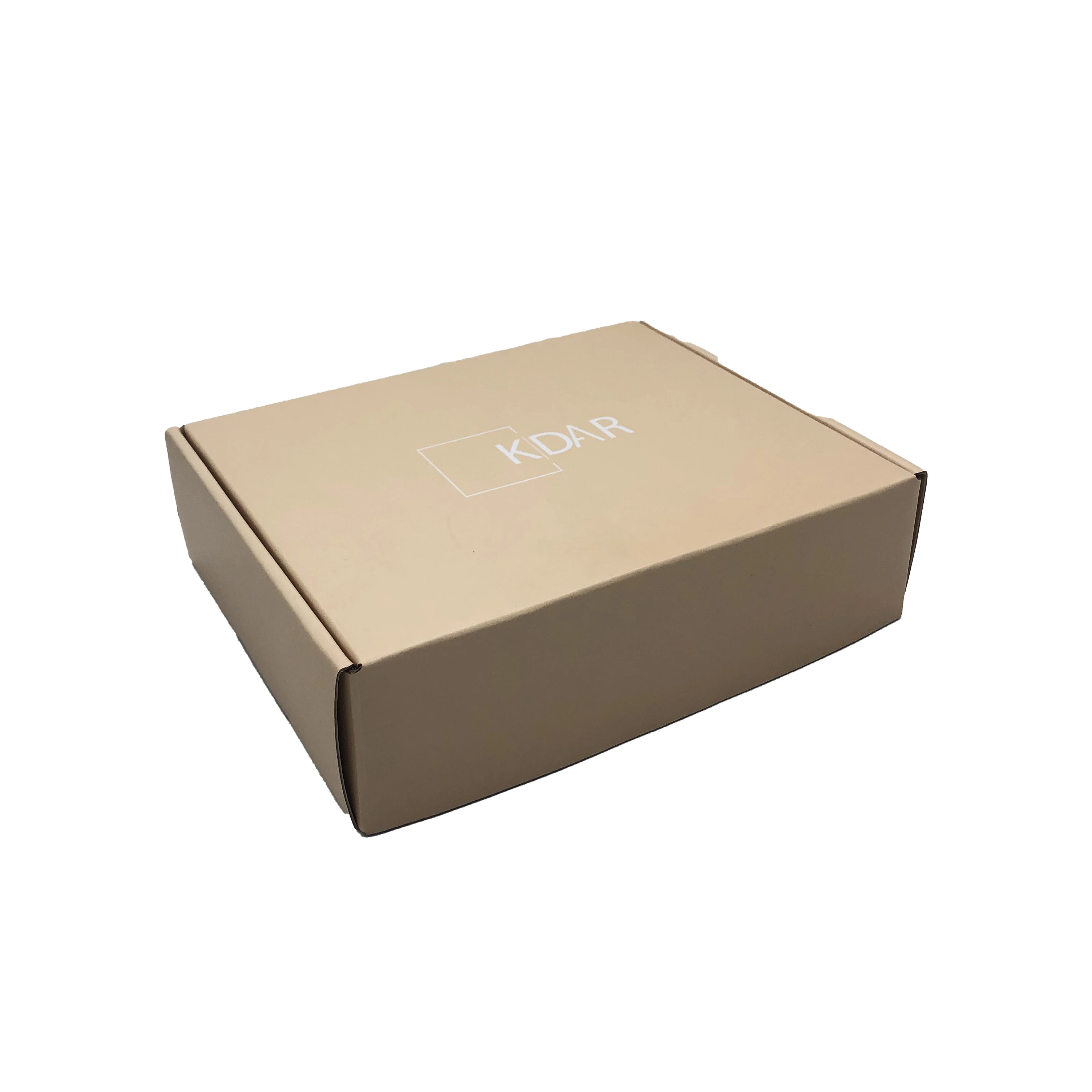 Paper Manufacturer Recyclable Brown Kraft Paperboard Boxes for Packaging Consumer Electronics