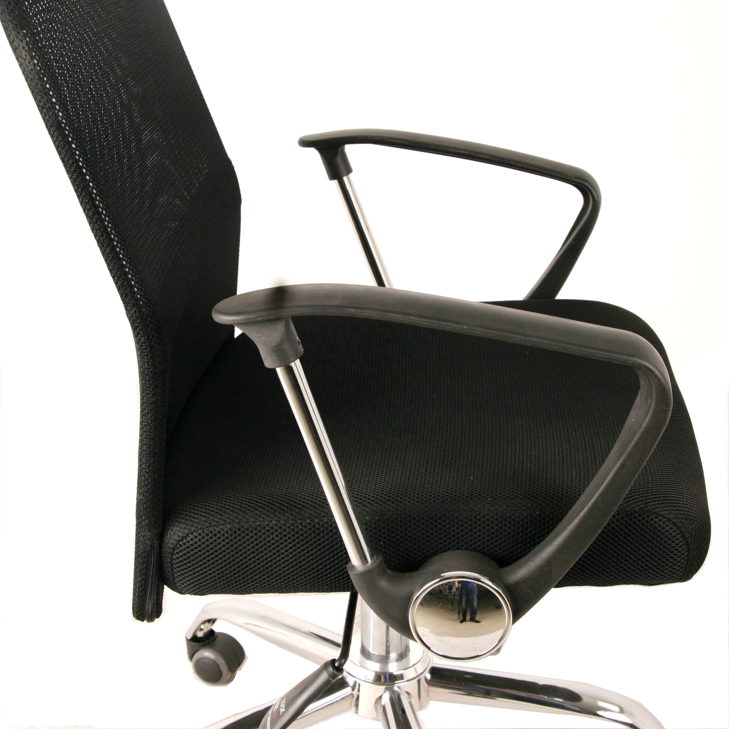 Cheap leisure style chair mesh fabric metal tube staff office chair