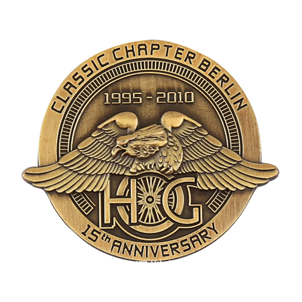 Wholesale Cheap Custom LOGO Lapel Collar Alloy Brooch Anime Enamel Safety Pin Metal Name Badge for Gift