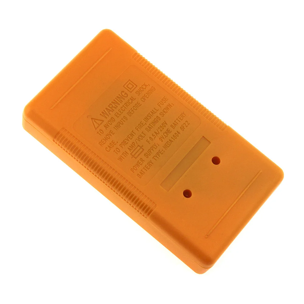 DT830B LCD Digital Multimeter AC/DC 750/1000V Voltmeter Ammeter Ohm Tester Meter Digital Multimeter Black Yellow