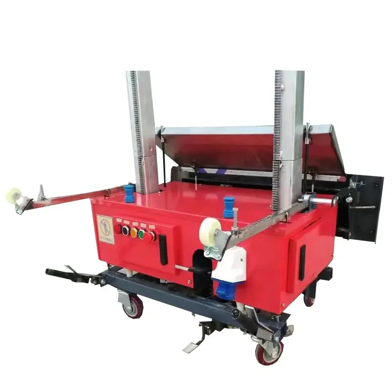 Hot Selling Fully Automatic Plastering Rendering Machine Wall Plaster And Smoothing Machines