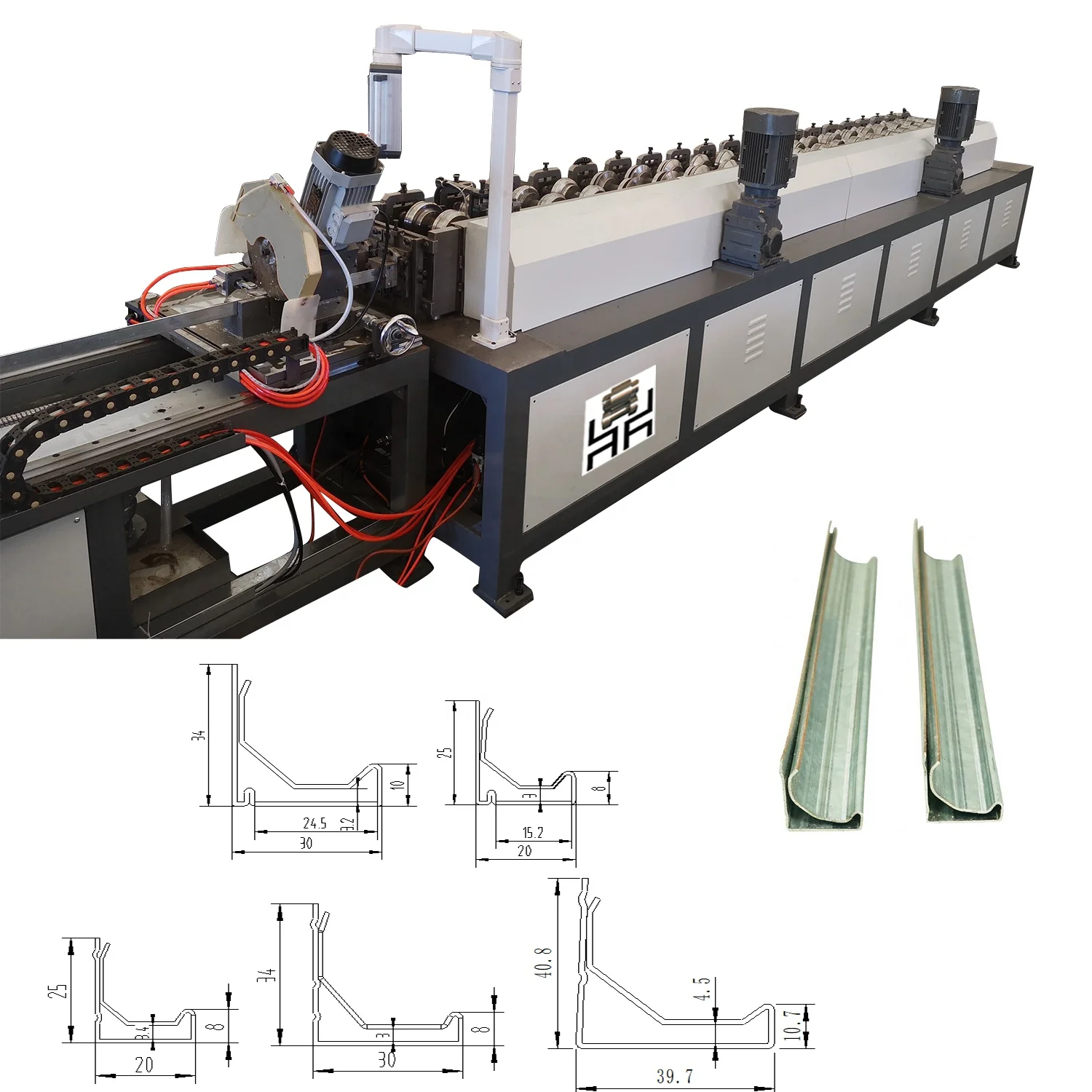 Factory Professional Manufacturer Tdc Machine Tdc Flange Forming Machine Custom Automatic Roll Forming Making Machine