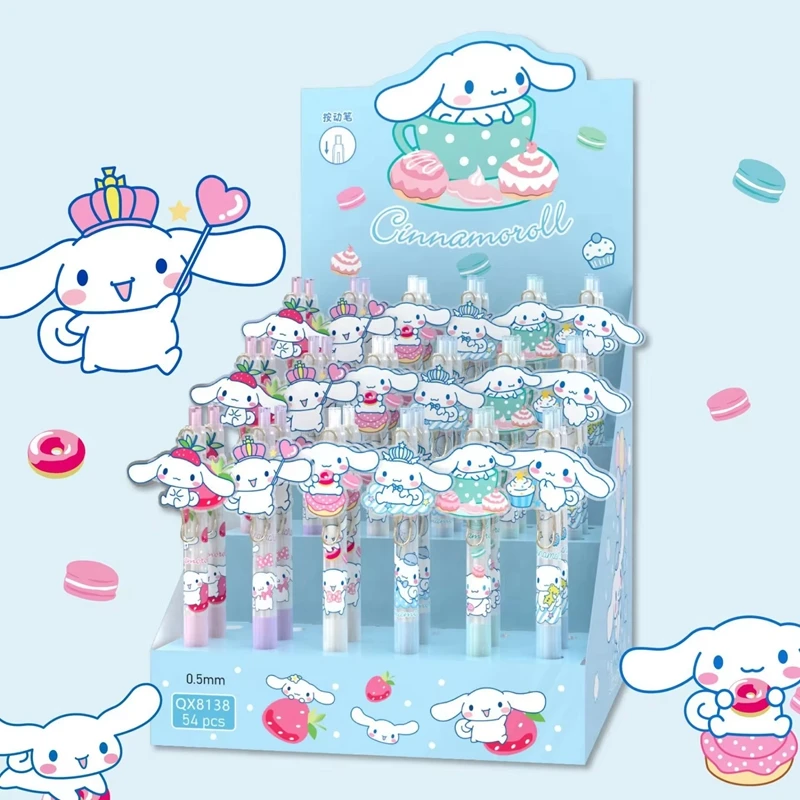 Cartoon Pen Anime Patch Press Black Neutral Pen 0.5mm Cartoon Writing Smooth Ballpoint Pen