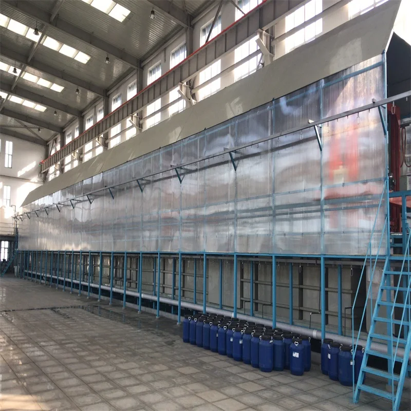 Линия машины гальванического покрытия цинка