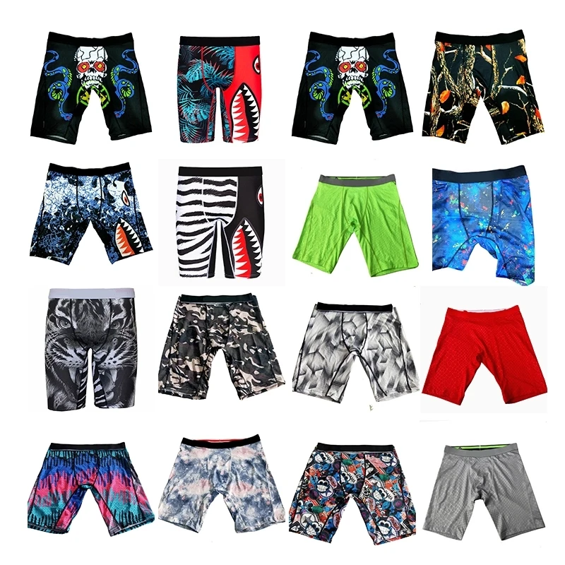  Изготовленным на заказ логосом Ethika хлопок полиэстер мужские трусы и боксеры сублимационной печати оптовая продажа дизайнеры нижнее белье больших размеров