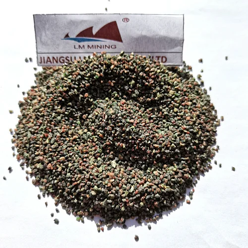 Economic green garnet 20/40 mesh 60mesh 80mesh