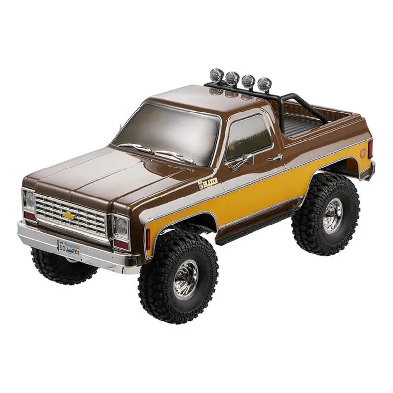 FMS 1/10 K5 RC Crawler FCX10 Chevyi Blazer RC Pick Up Truck & SUV 11CH Remote Control Car Two-Speed Transmission Without Battery