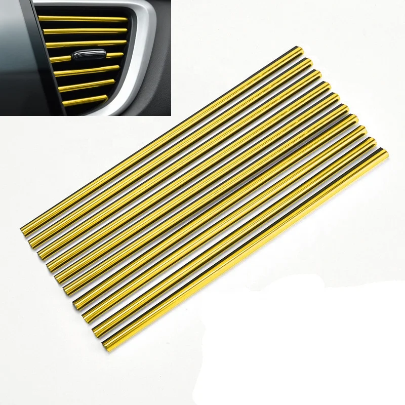 10 шт., отделка для вентиляции кондиционера автомобиля