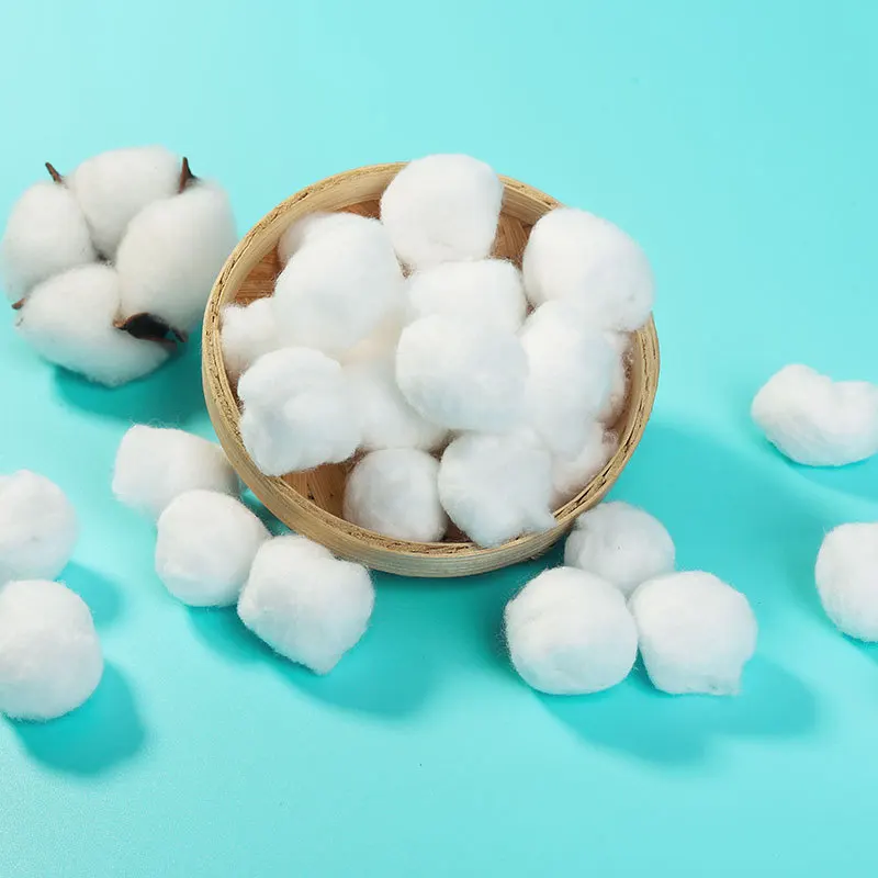 Wholesale Factory Direct Absorbent 100% Pure Cotton Balls For Cleaning Make-Up Removal
