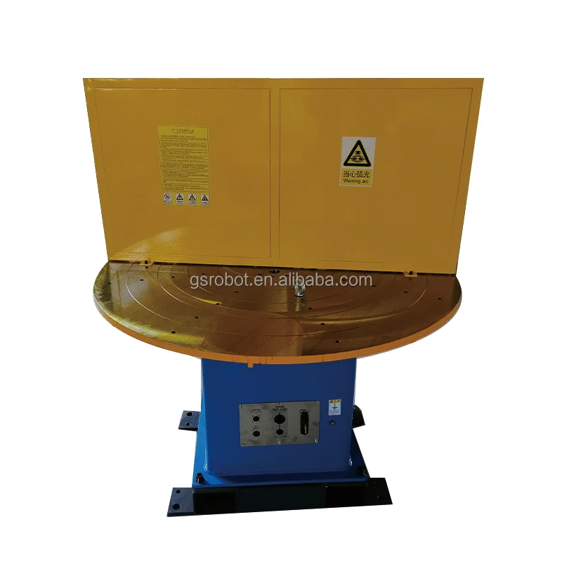 Chinese Welding Machine Single-axis Horizontal rotatio Single-axis load 300kg-2T welding Positioner