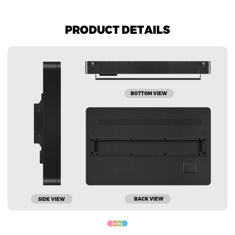 High brightness waterproof outdoor Advertising Player screen tv slim event video display wall mount lcd panel sign