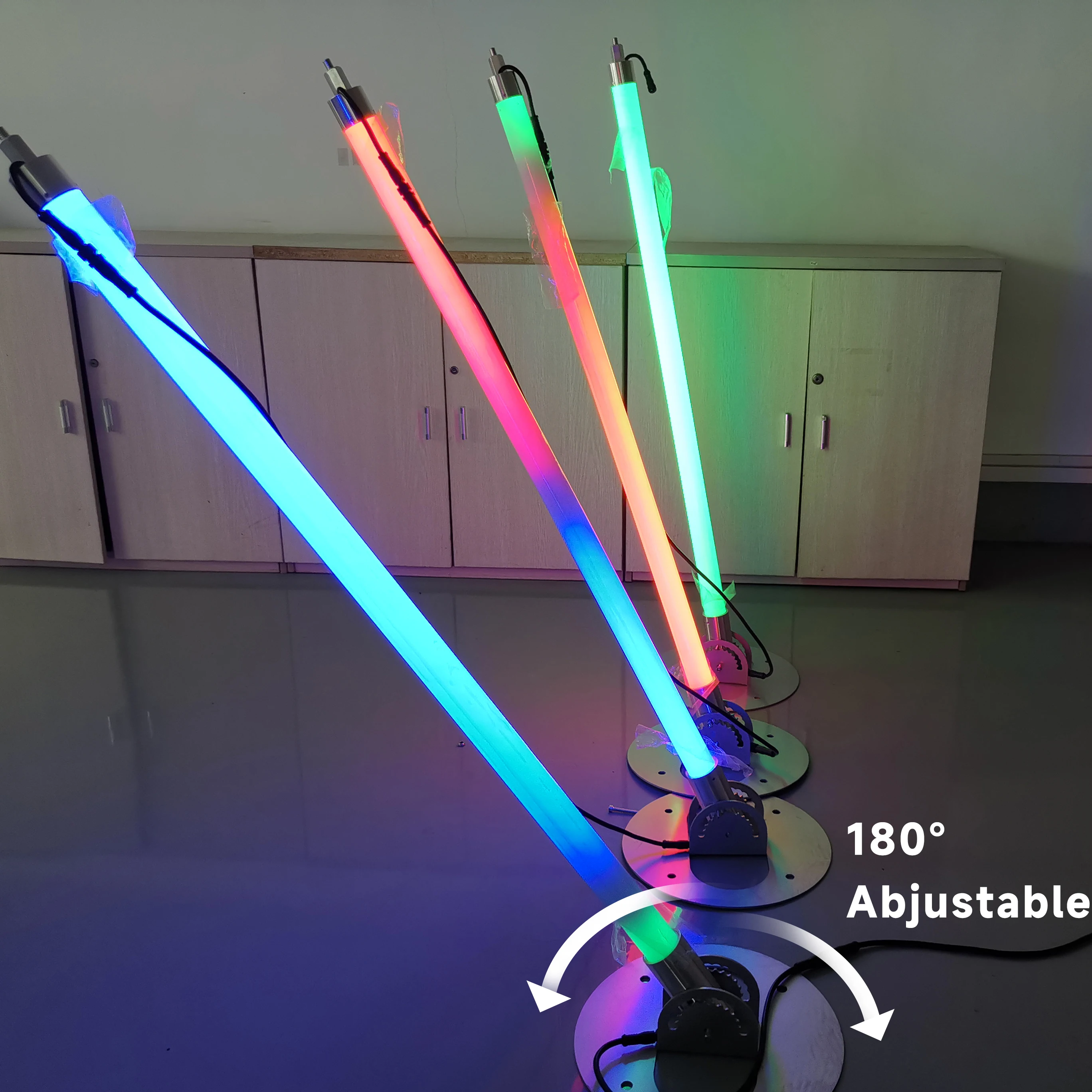 3D DMX controller LED Meteor Tube with starfall for ceiling and wall