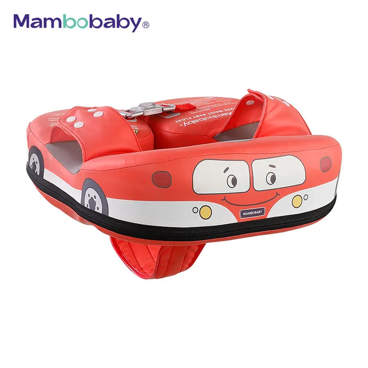 Mambobaby narwhal waist should float non inflatable boat kids baby float air free swimming ring float with crotch strap