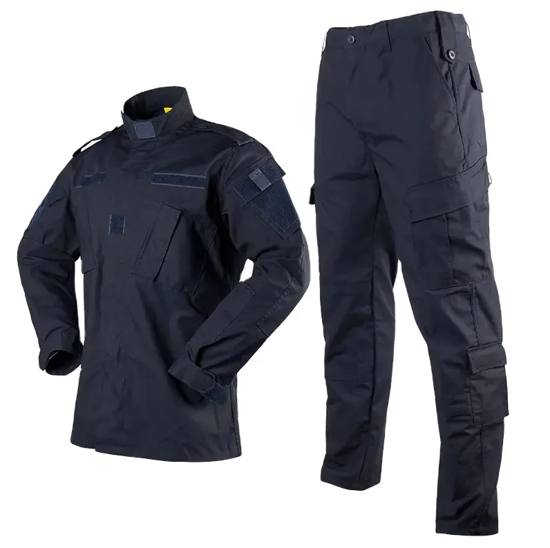 Dark blue color Combat ACU Uniform / Tactical Uniform for training