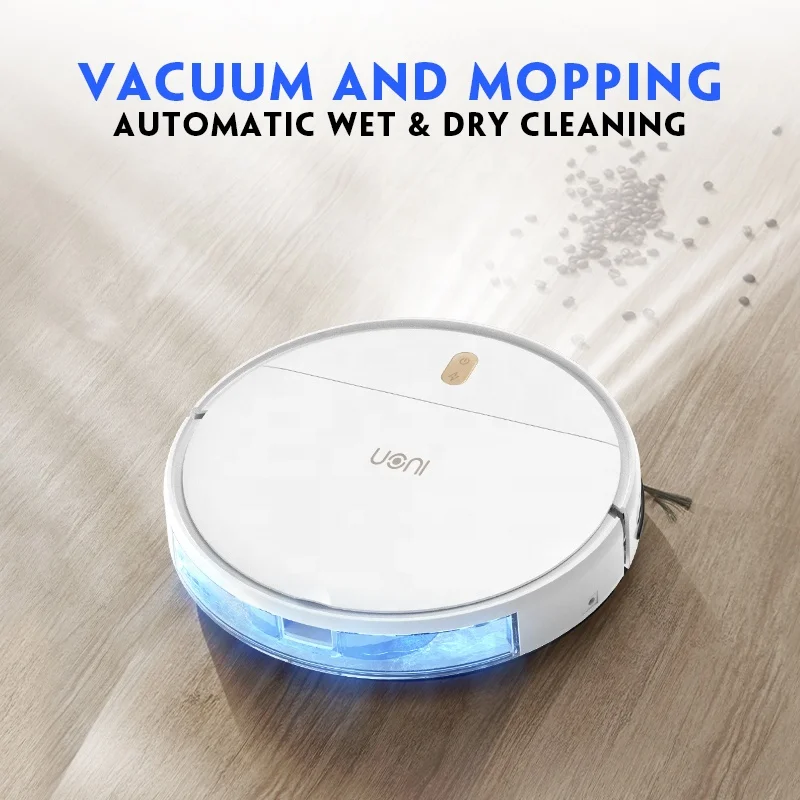 Uoni robot vacuum cleaner Samurai 2 sweeping robot 3000Pa suction wet and dry visual navigation drop shipping bestseller