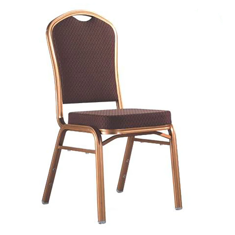 HSBA-004 Strong cheap metal used banquet hall events stacking steel church chair