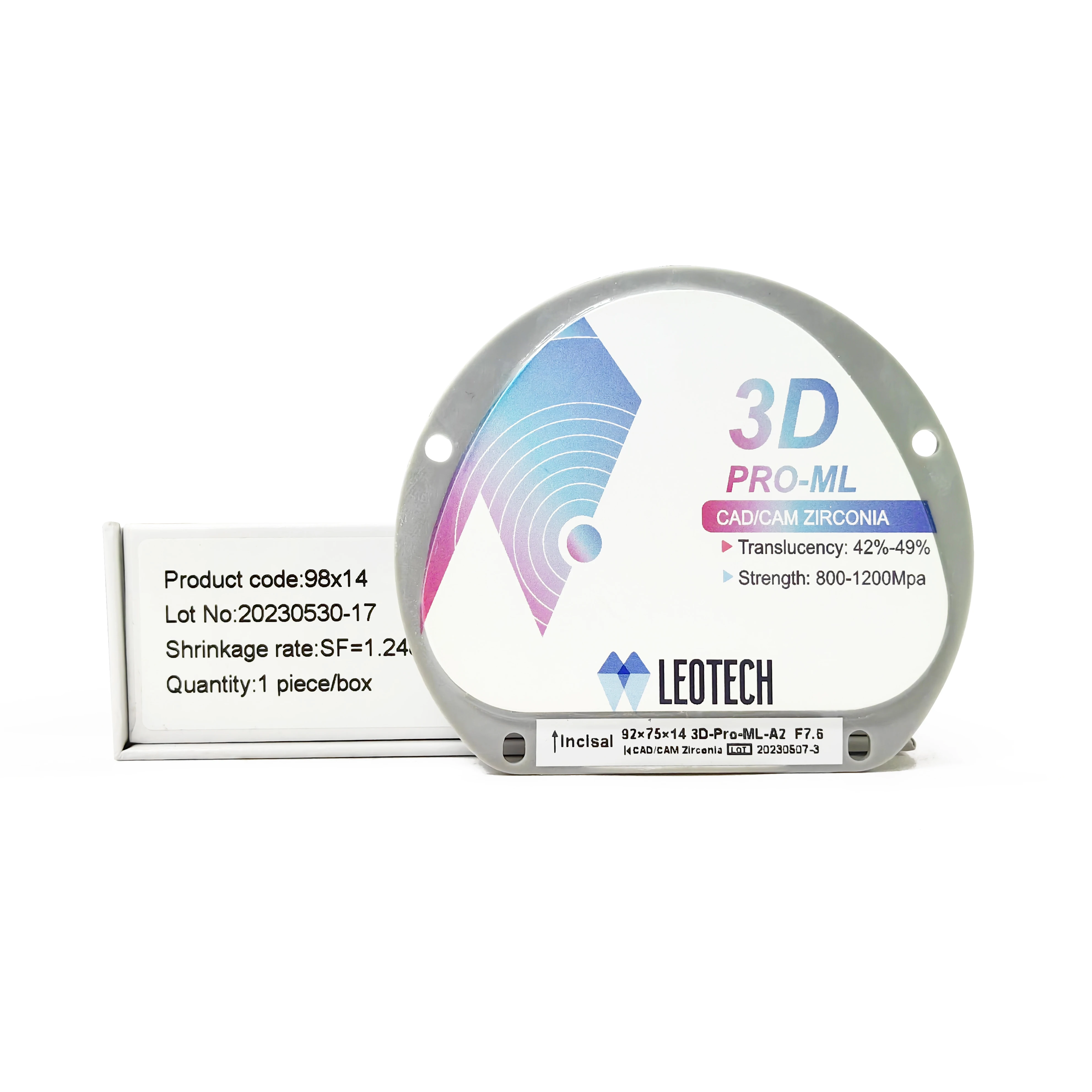 Высококачественные и Самые продаваемые циркониевые полупрозрачные блоки, многослойные 3D керамические стоматологические материалы, оборудование, циркониевые блоки cad cam