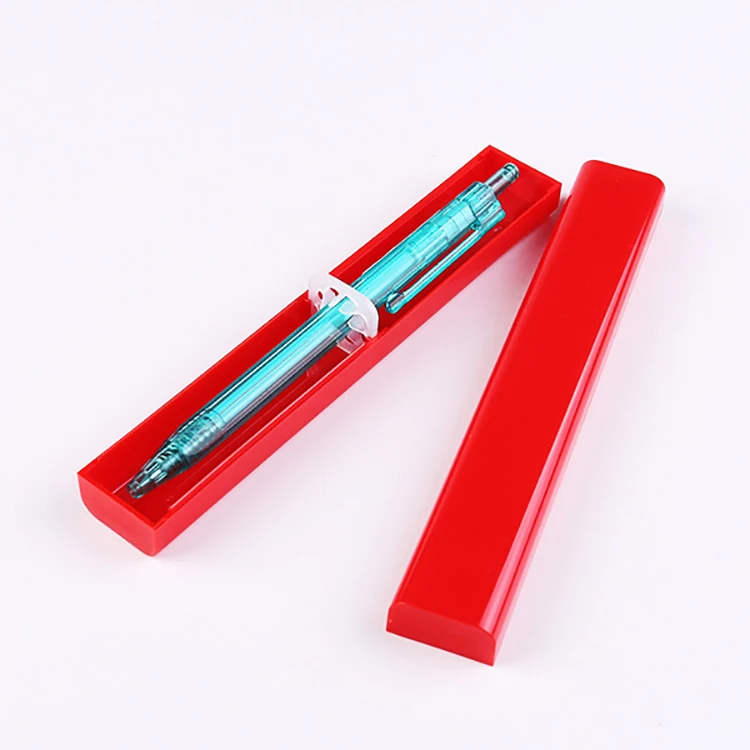 Wholesale Plastic Pencil Case Translucent Candy Color Pencil Case Light Weight Simple Pencil Case